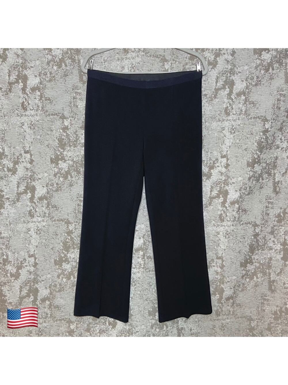 Lafayette 148 Houston Pull On Ankle Pants in Black